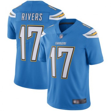 Los Angeles Chargers NFL Football Philip Rivers Electric Blue Jersey Men Limited  #17 Alternate Vapor Untouchable